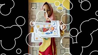 TK Al - Mukhlisin | Kegiatan Bulan Ramadlan | Melukis