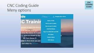 CNC Coding Guide Web Site screenshot 1