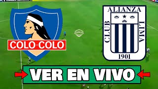  Colocolo  Alianza Lima En Vivo   Serie Rio De La Plata  La Casaca Futbol