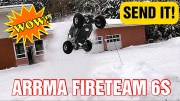 ARRMA FIRETEAM 6S SNOW MOUNTAIN SEND