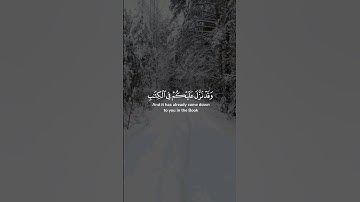 وقد نزل عليكم في الكتاب أن إذا سمعتم آيات الله يكفر بها ويستهزأ بها ..| عبدالله الموسى