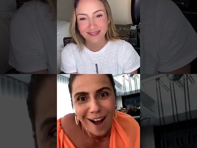 Giovanna Antonelli live stream April 30, 2020