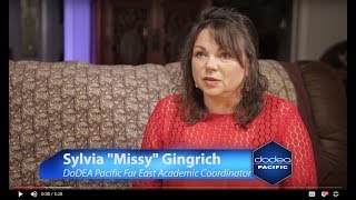 My DoDEA Story: Sylvia "Missy" Gingrich - A 70th Anniversary Story Profile