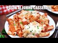 Pasta al forno casserole  sweet and savory meals
