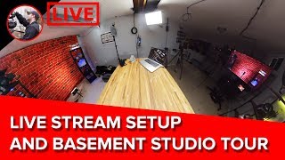  My Live Streaming Setup and YouTube Studio Tour - LIVE