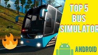 TOP 5 REALISTIC BUS SIMULATOR 🔥 | ANDROID | REALISTIC GRAPHICS | BLOCKED GAMING screenshot 5