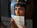 Cleopatra Discovers Her Real Ancestry #facts #ancienthistory #ancient