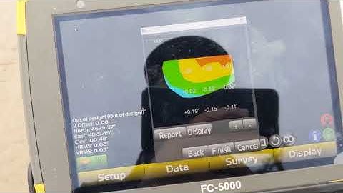 Topcon Pocket 3D - Volume Calculations from a Plane Surface