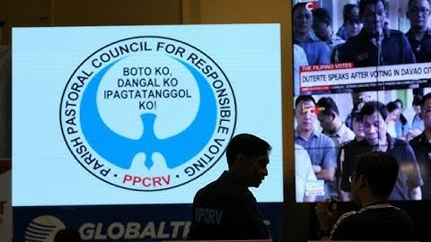 PPCRV closes manual encoding of election results at 10 p.m.