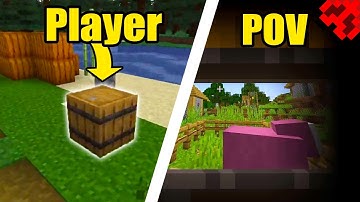 Players have made it so you can now hide in barrels in Minecraft 1.19...