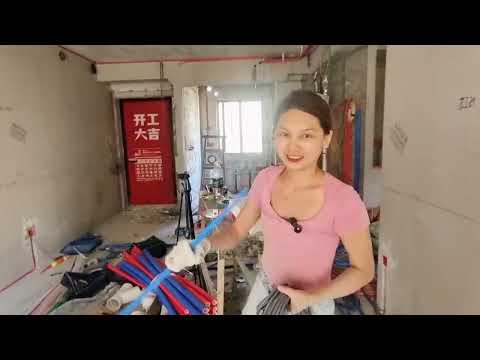 The Girl Working At Construction Site Has Outstanding Skills In Using Tools 