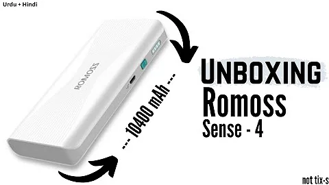 Romoss Sense 4 Power bank Unboxing & Review