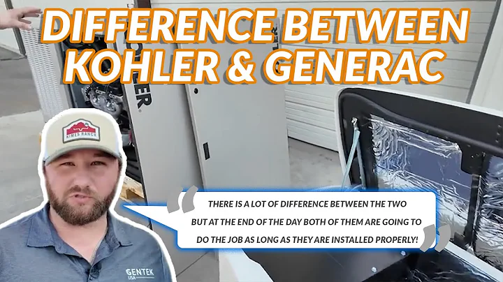 What is the difference between Kohler and Generac generators