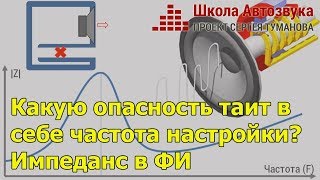 Какую опасность таит в себе частота настройки? Импеданс в ФИ