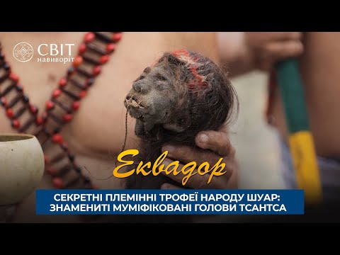 Секретные племенные трофеи народа шуар: знаменитые мумифицированные головы тсантса