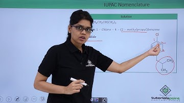 Class 11th – IUPAC Nomenclature Problem-1 | Haloalkanes and Haloarenes | Tutorials Point