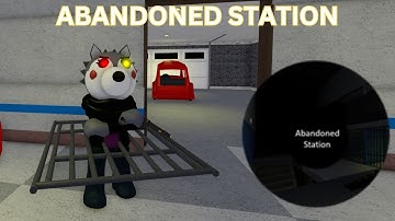 HOW TO ESCAPE CHAPTER 2 ABANDONED STATION IN PIGGY THE HIDDEN TEXT - ROBLOX (UPDATED)