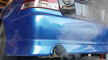 Start up and idle 2JZ GTE VVTi stock cams dual 3" twins