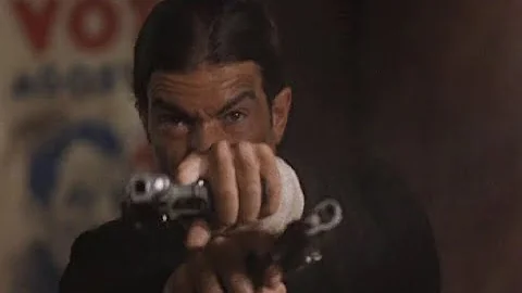 Desperado "Guitar full of Guns" (scene)