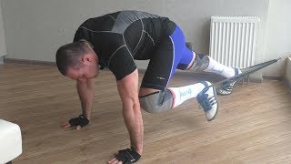 Подтягивание ног с резиной в упоре лёжа: техника и нюансы