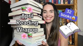April Wrapup (32 books!)
