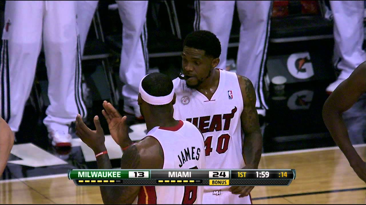 Bam really gave Udonis Haslem a retirement rocking chair