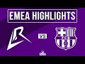 LR vs BAR Highlights | EMEA Masters 2025 | Los Ratones vs Barça eSports