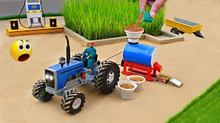 HOW to Soybean Oil is made? | Diy tractor making Soybean Press Oil machine | @opcreator1