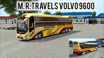 M.R Travels Volvo 9600 sleeper mod Bus simulator Indonesia mein install kaise kare