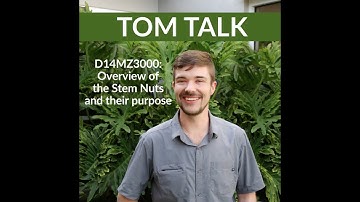 Tom Talk –D14MZ3000 Decoded: Understanding Dosatron Stem Nuts