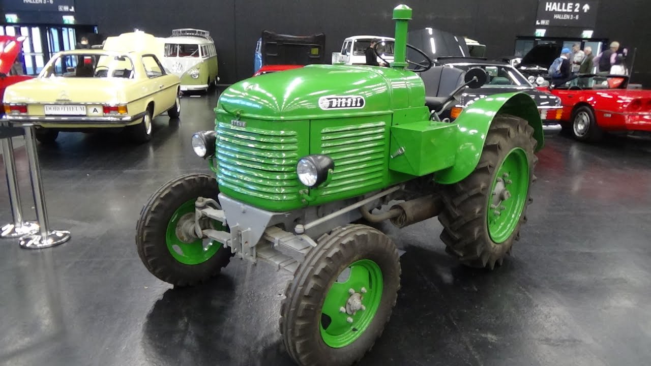 1949 Steyr Diesel Universalschlepper Type 180 - Exterior and Interior - Classic Expo Salzburg 2021