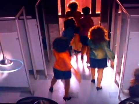 Ally McBeal Dancing In The Bathroom