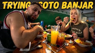 FIRST TIME Trying Soto Banjar & Nasi Kuning in Jakarta! 🇮🇩 Indonesian Comfort Food ❤️