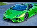 Lamborghini Huracan EVO Spyder LOUD ANGRY BEAST – Start Up Awesome SOUND at Lamborghini Miami