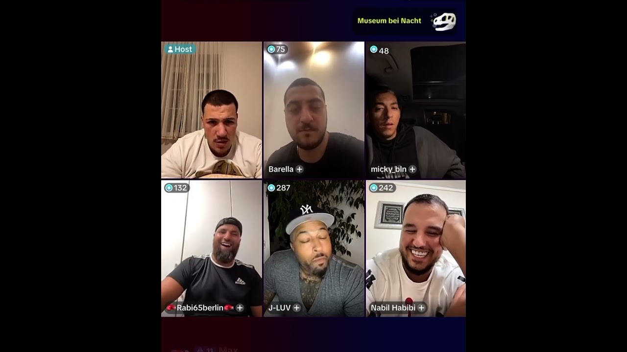 Barello Live / J-Luv bespuckt Nabil 13.09.23