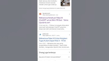 Mengerjakan Tugas Kuliah Menggunakan Chat GPT OpenAI.com Jadi Trend!