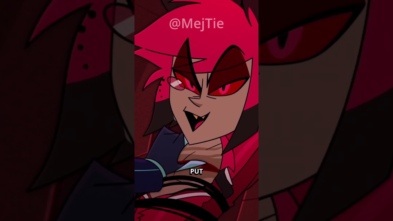 WHAT'S HE UP TO?! ❤️ #hazbinhotel #alastor #vivziepop #jagwartwin #happyface #demons