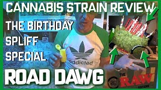 Cannabis Strains In The UK (REVIEW) - ROAD DAWG - Weedview RAW Editions (BIRTHDAY SPLIFF SPECIAL)