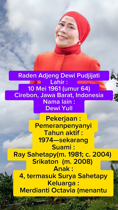 Biodata Dewi Yull