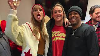 Taylor Swift and Kylie Kelce Celebrate Kansas City Chiefs Win With Travis Kelce’s BFF Aric Jones