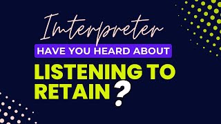 How to become a better medical interpreter!  #medicalinterpreter