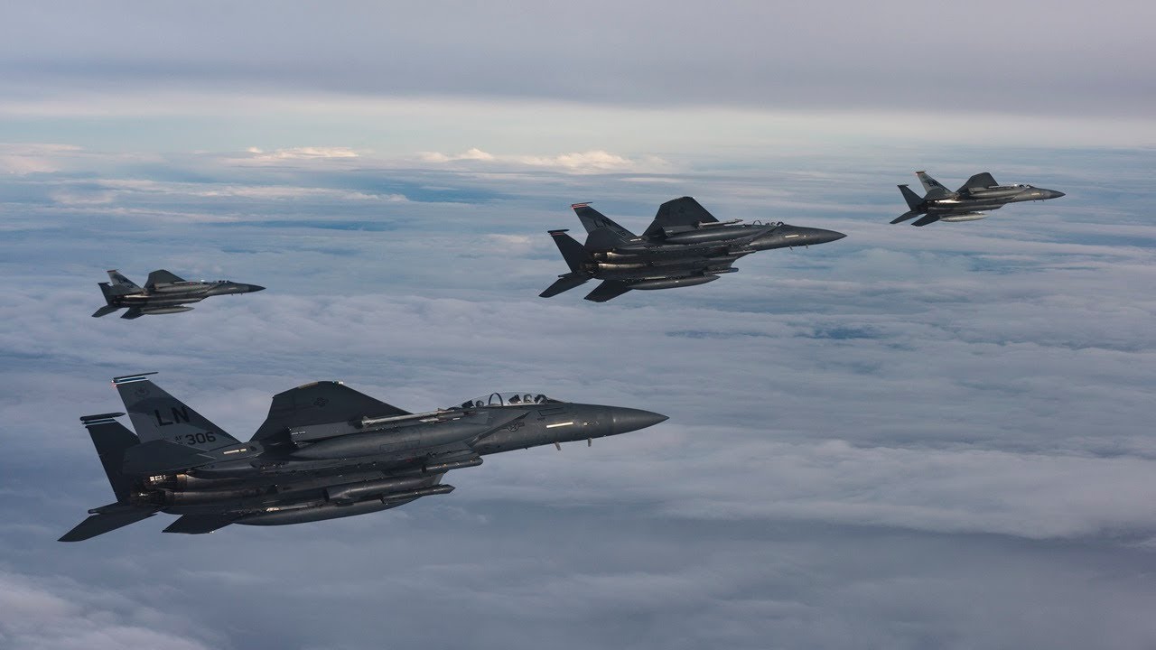 Footage Aircraft Flight Over North Sea Conduct Aerial Operations YouTube
