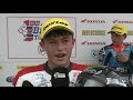 Top 3 Reaction Race 1 | Round 3: Brands Hatch | 2021 British Talent Cup