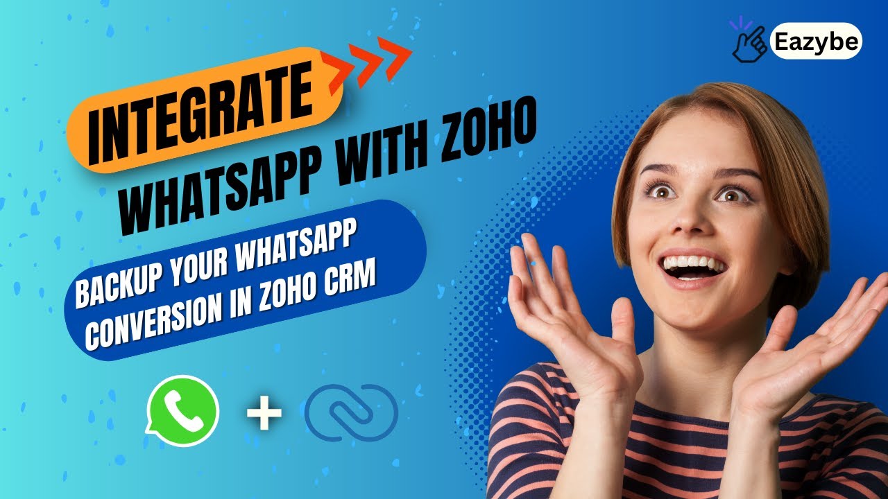 How to Integrate Zoho CRM & WhatsApp under 2 mins - YouTube