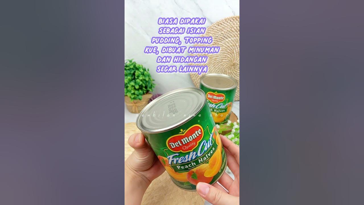 Buka puasa kalo minum es buah, ga ada lawan 🤤 Buah Kaleng Del Monte Mili Lychee Wilmond Orange