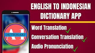 English To Indonesian Dictionary App | English to Indonesian Translation App screenshot 2