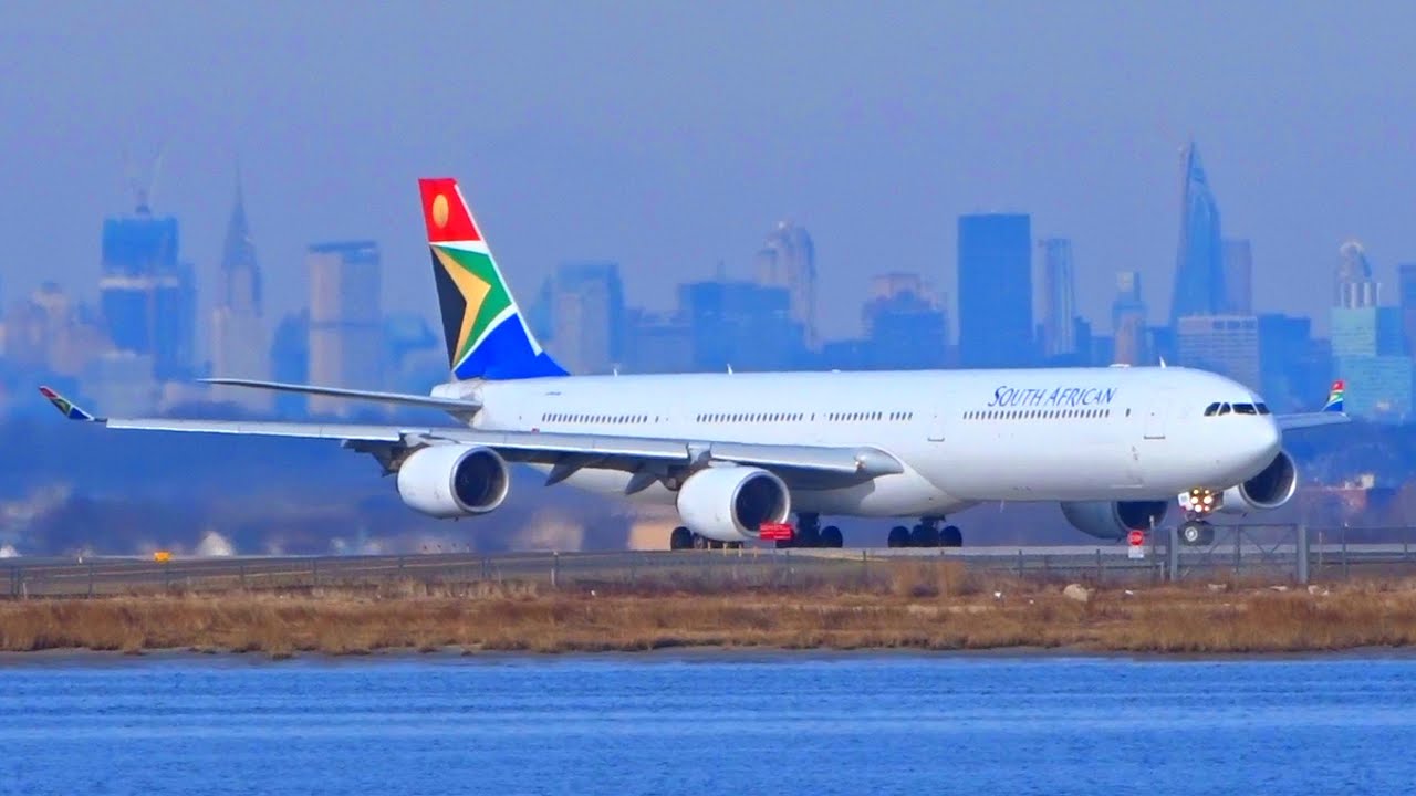 +20 Min Of HEAVY Planes Taking Off And Landing New York JFK Airport