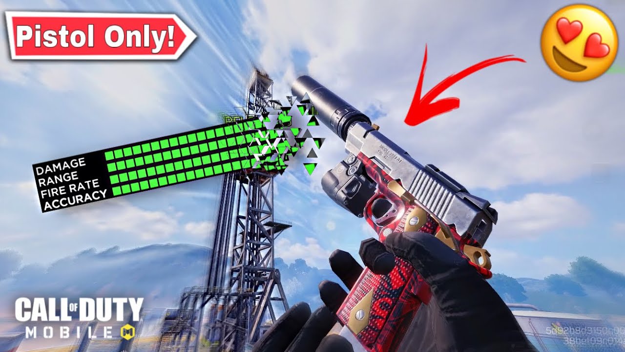 I Became John Wick” In Cod Mobile Pistol Only Challenge Battle Royal