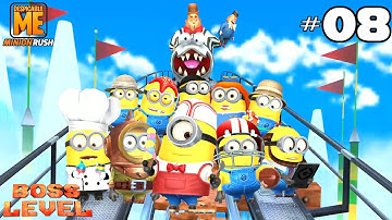 Despicable Me: Minion Rush Gameplay Walkthrough (iOS, Android) CHAPTER 8 - ALL Mission | FHD