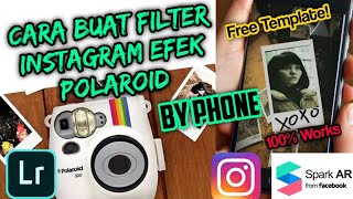 Cara Membuat Filter Instagram di HP Tanpa Laptop - How To Edit Like Ariana Grande (Polaroid)